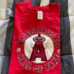Angels Hall of Fame T-shirt- Used once